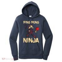 Table Tennis Ping Pong Ninja Lover Women's Hoodie thumb 0