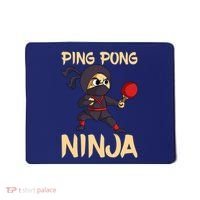 Table Tennis Ping Pong Ninja Lover Mousepad thumb 0
