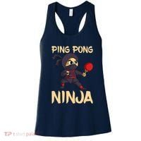 Table Tennis Ping Pong Ninja Lover Women's Tank Top thumb 0