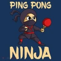 Table Tennis Ping Pong Ninja Lover Toddler Hoodie thumb 2