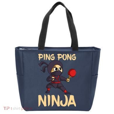 Table Tennis Ping Pong Ninja Lover Tote Bag
