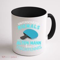 Table Tennis Ping Pong Dad Grandpa Grandfather Fathers Day Gift Coffee Mug thumb 1