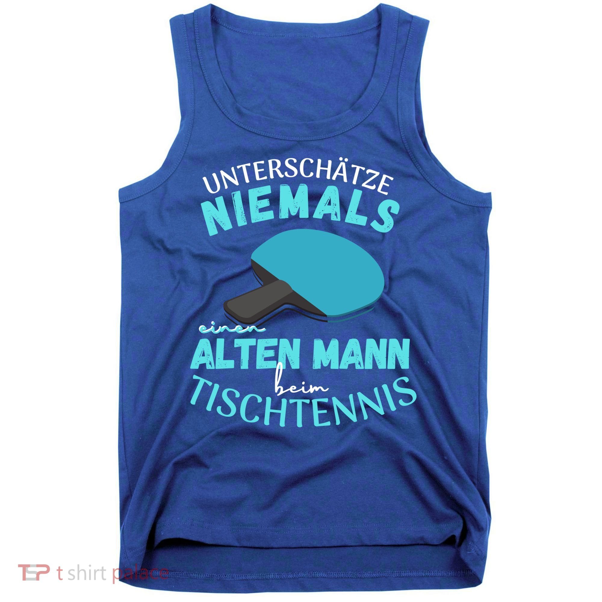 Table Tennis Ping Pong Dad Grandpa Grandfather Fathers Day Gift Tank Top
