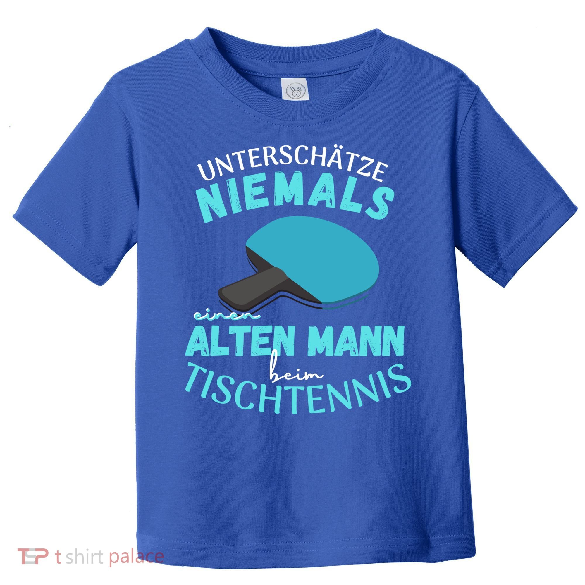 Table Tennis Ping Pong Dad Grandpa Grandfather Fathers Day Gift Toddler T-Shirt