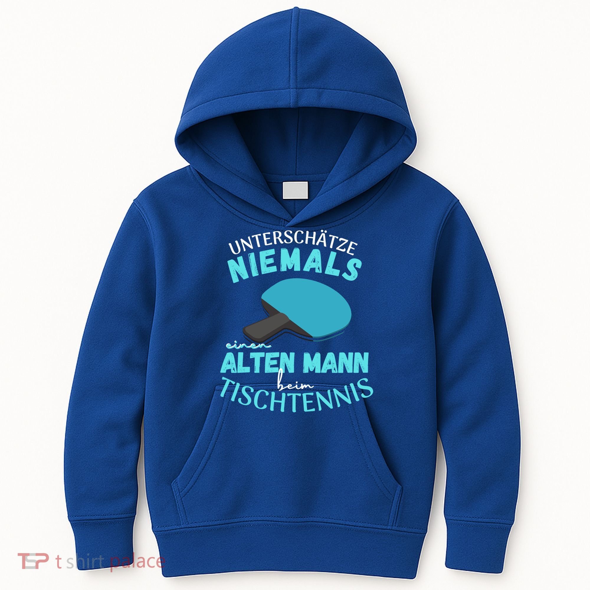 Table Tennis Ping Pong Dad Grandpa Grandfather Fathers Day Gift Kids Hoodie