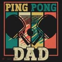 Table Tennis Player Father Ping Pong Dad Funny Table Tennis Great Gift Bucket Hat thumb 4