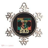 Table Tennis Player Father Ping Pong Dad Funny Table Tennis Great Gift Ornament thumb 0