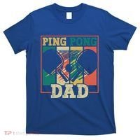 Table Tennis Player Father Ping Pong Dad Funny Table Tennis Great Gift T-Shirt thumb 0