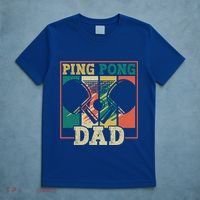 Table Tennis Player Father Ping Pong Dad Funny Table Tennis Great Gift T-Shirt thumb 5
