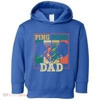 Table Tennis Player Father Ping Pong Dad Funny Table Tennis Great Gift Toddler Hoodie thumb 0