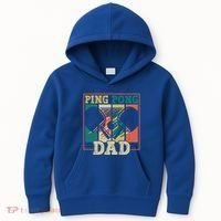 Table Tennis Player Father Ping Pong Dad Funny Table Tennis Great Gift Kids Hoodie thumb 0
