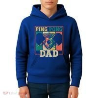 Table Tennis Player Father Ping Pong Dad Funny Table Tennis Great Gift Kids Hoodie thumb 4