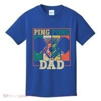 Table Tennis Player Father Ping Pong Dad Funny Table Tennis Great Gift Kids T-Shirt thumb 0