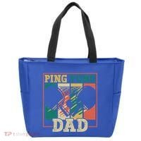 Table Tennis Player Father Ping Pong Dad Funny Table Tennis Great Gift Tote Bag thumb 0