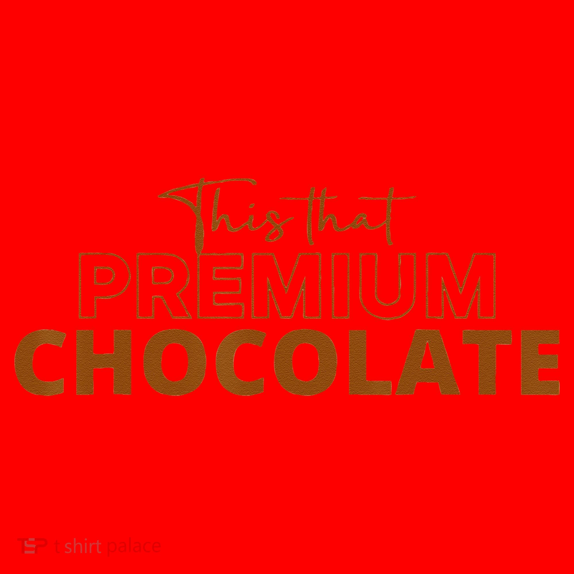 This That Premium Chocolate Funny Chocolate Lovers Santa Hat