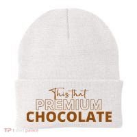 This That Premium Chocolate Funny Chocolate Lovers Beanie thumb 0