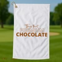 This That Premium Chocolate Funny Chocolate Lovers Golf Towel thumb 1