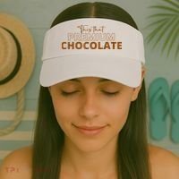 This That Premium Chocolate Funny Chocolate Lovers Visor thumb 2