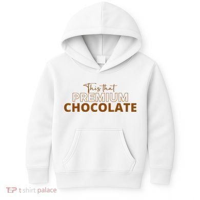 This That Premium Chocolate Funny Chocolate Lovers Kids Hoodie