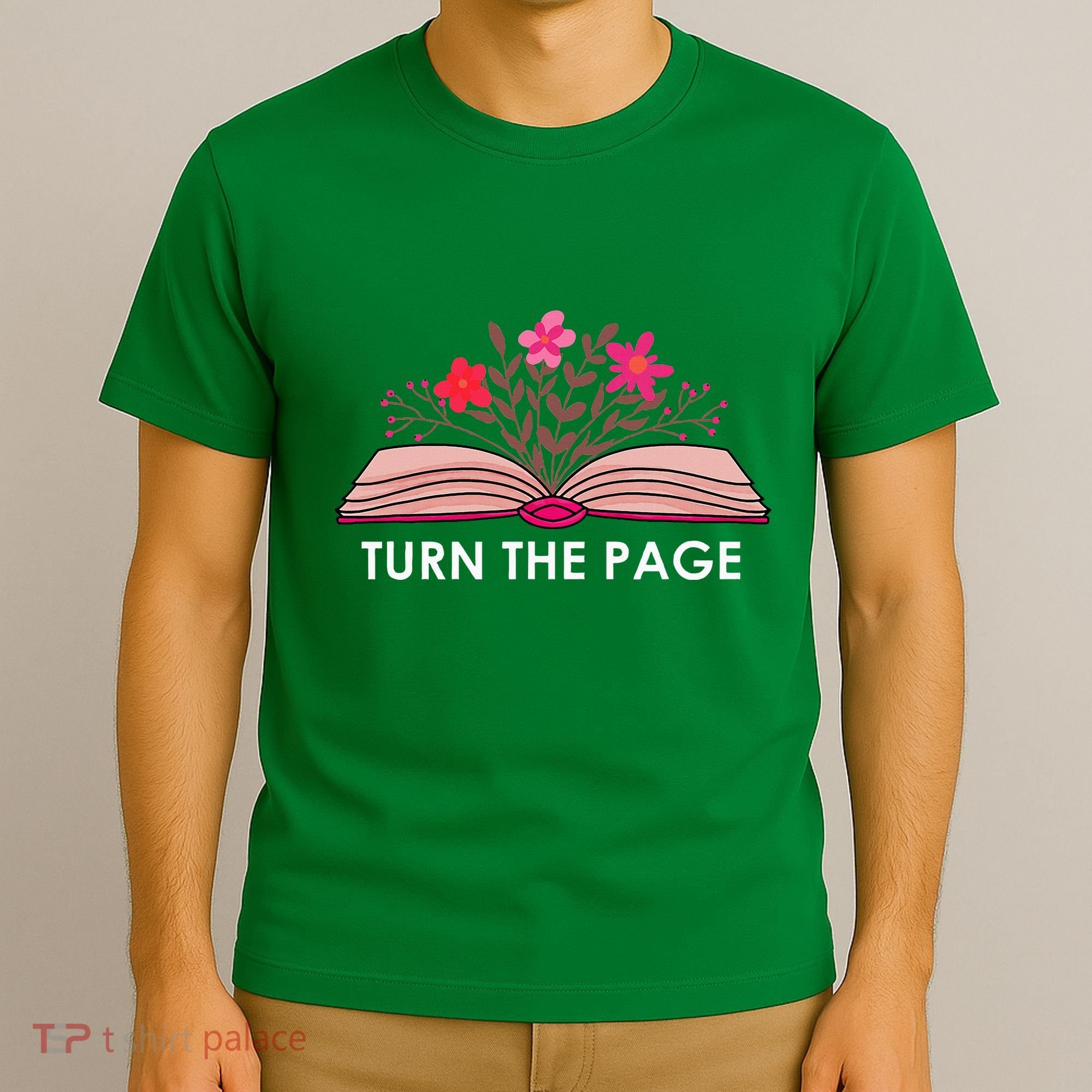 Turn The Page ShirtTeacher Floral Book TTurn The Page T-Shirt