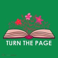 Turn The Page ShirtTeacher Floral Book TTurn The Page Coaster thumb 2