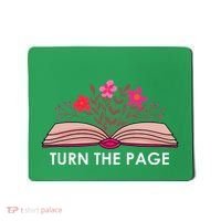 Turn The Page ShirtTeacher Floral Book TTurn The Page Mousepad thumb 0