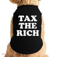 Tax The Rich Doggie Tank thumb 0