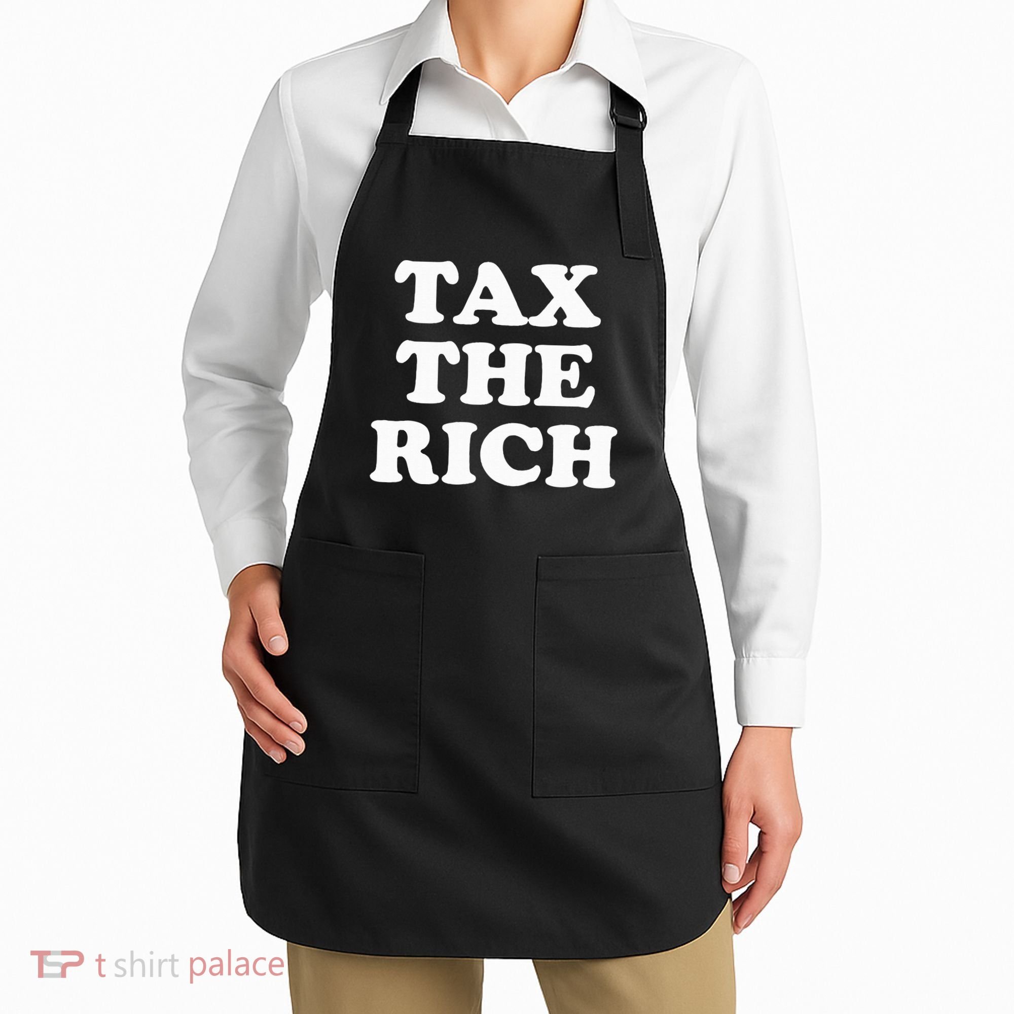 Tax The Rich Apron