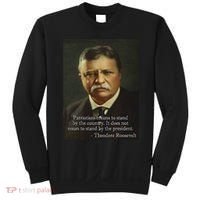 Theodore Teddy Roosevelt Meme Anti Trump Sweatshirt thumb 0