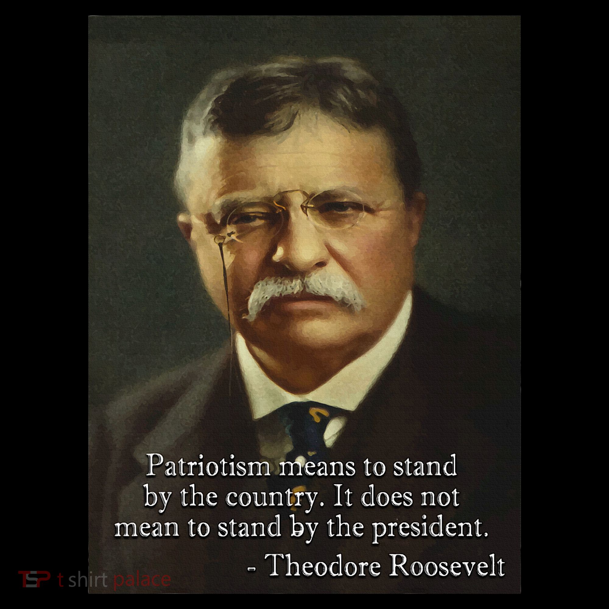 Theodore Teddy Roosevelt Meme Anti Trump Women's Hoodie