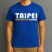 Taipei Taiwan Retro Vintage Travel Vacation Gift T-Shirt thumb 3