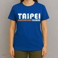 Taipei Taiwan Retro Vintage Travel Vacation Gift T-Shirt thumb 4