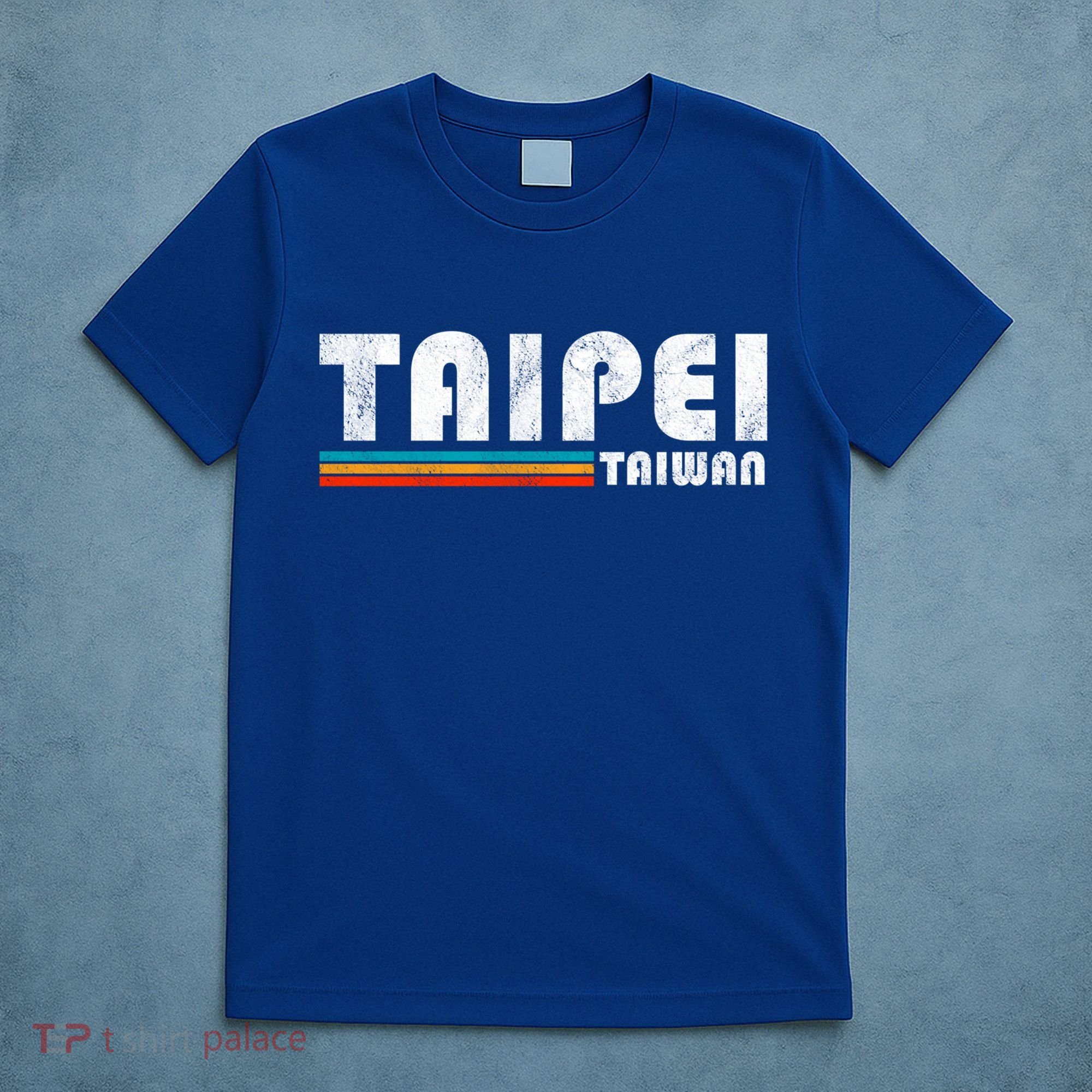 Taipei Taiwan Retro Vintage Travel Vacation Gift T-Shirt