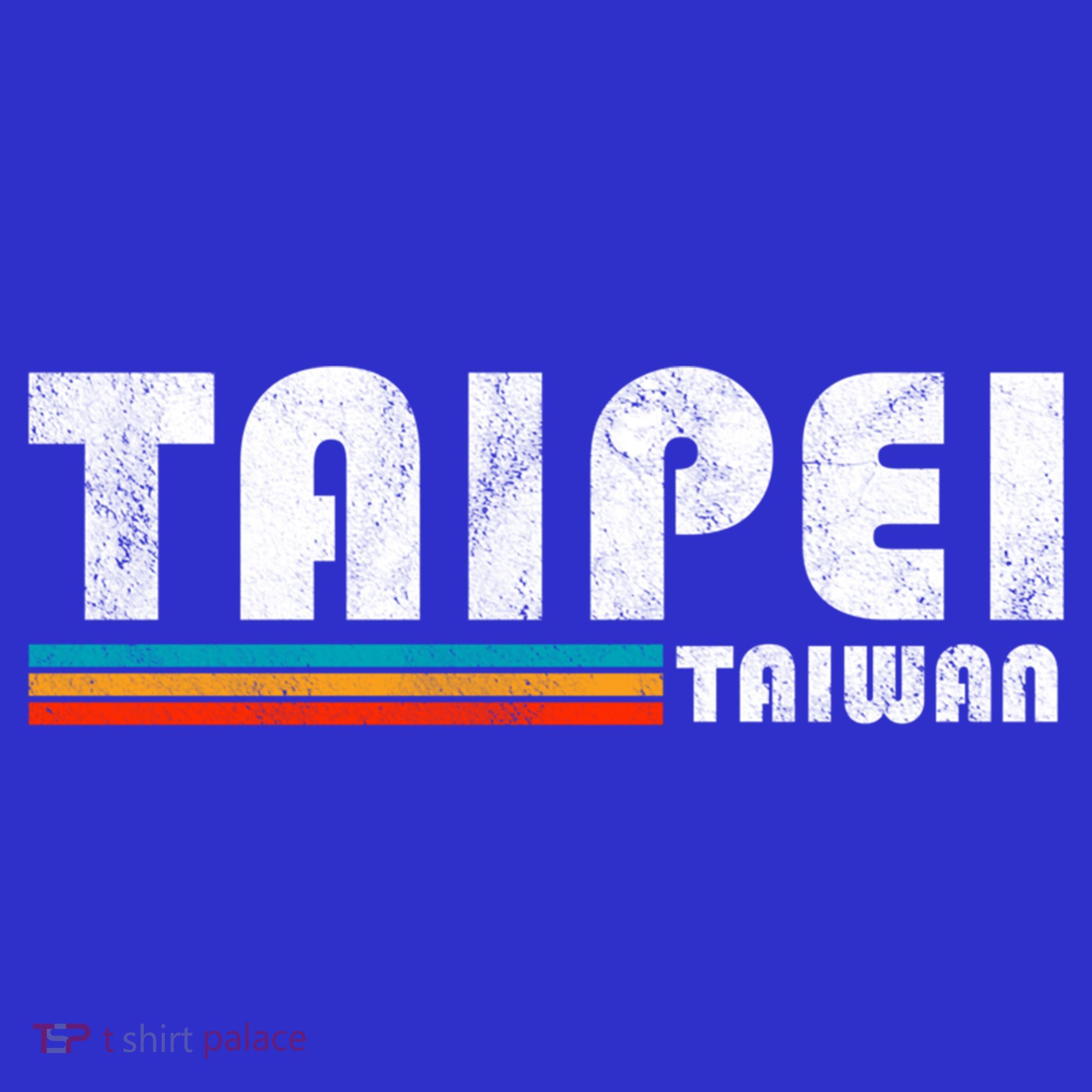 Taipei Taiwan Retro Vintage Travel Vacation Gift T-Shirt
