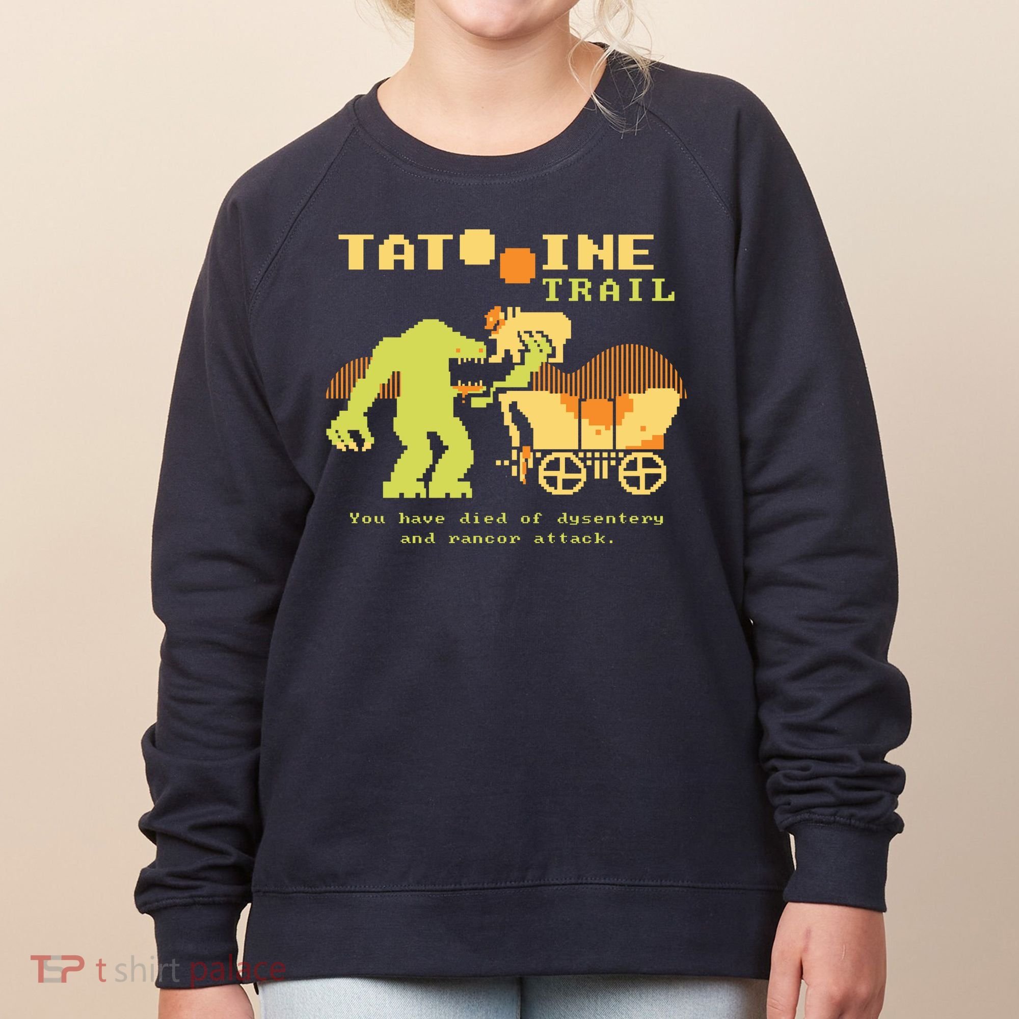 Tatoonie Trail Retro Gamer Women's Sweatshirt