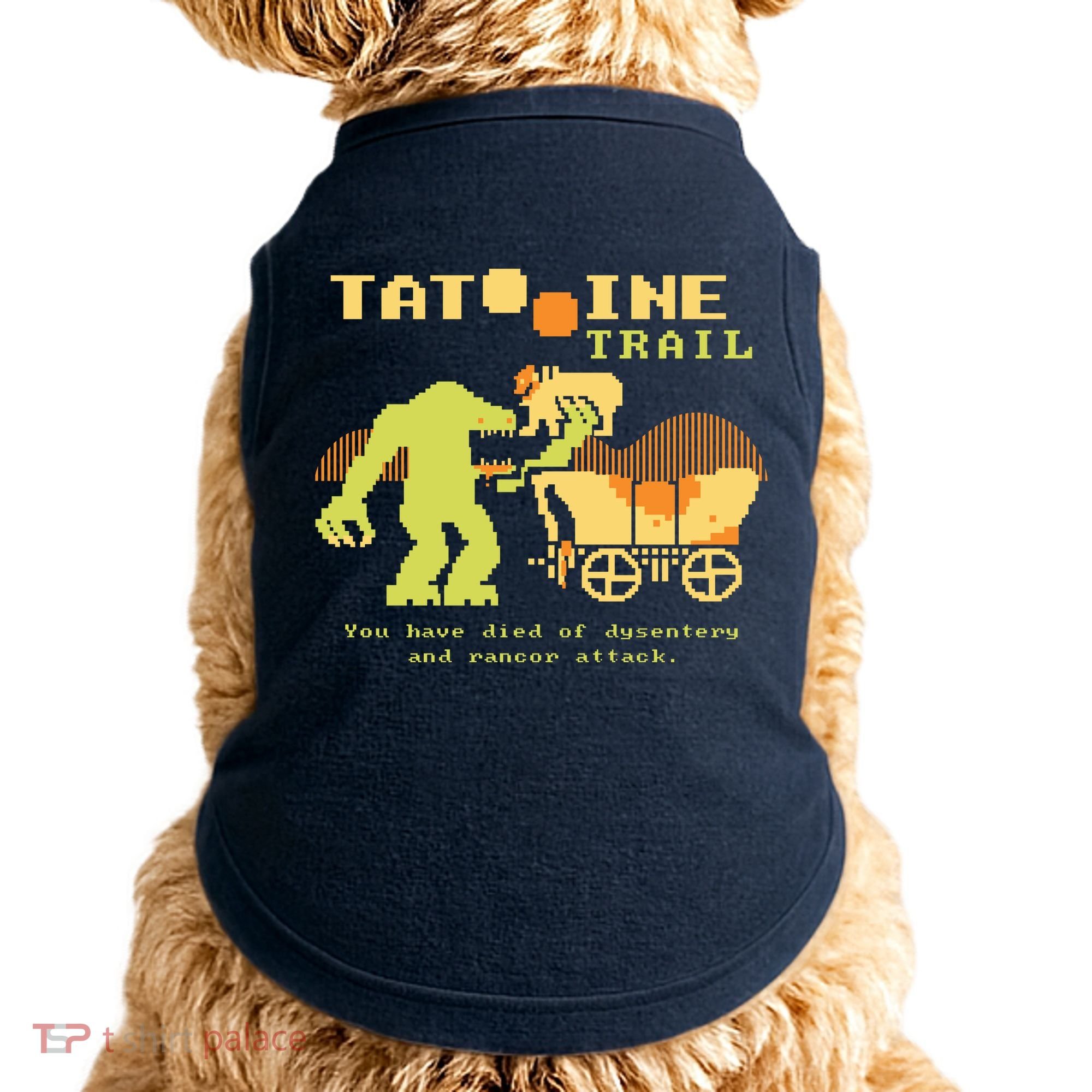 Tatoonie Trail Retro Gamer Doggie Tank