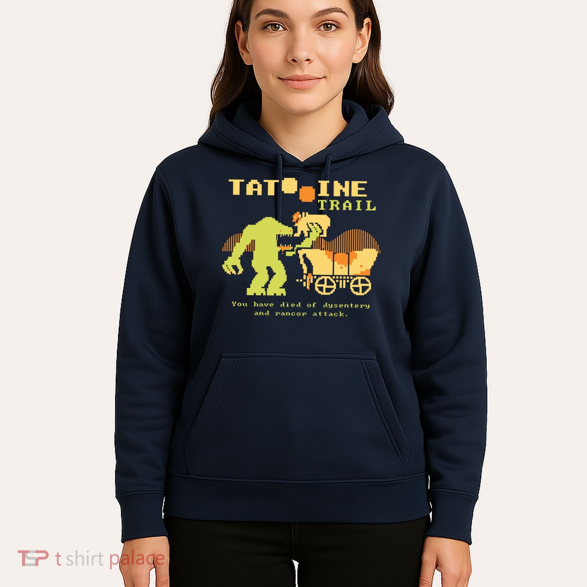 Tatoonie Trail Retro Gamer Hoodie