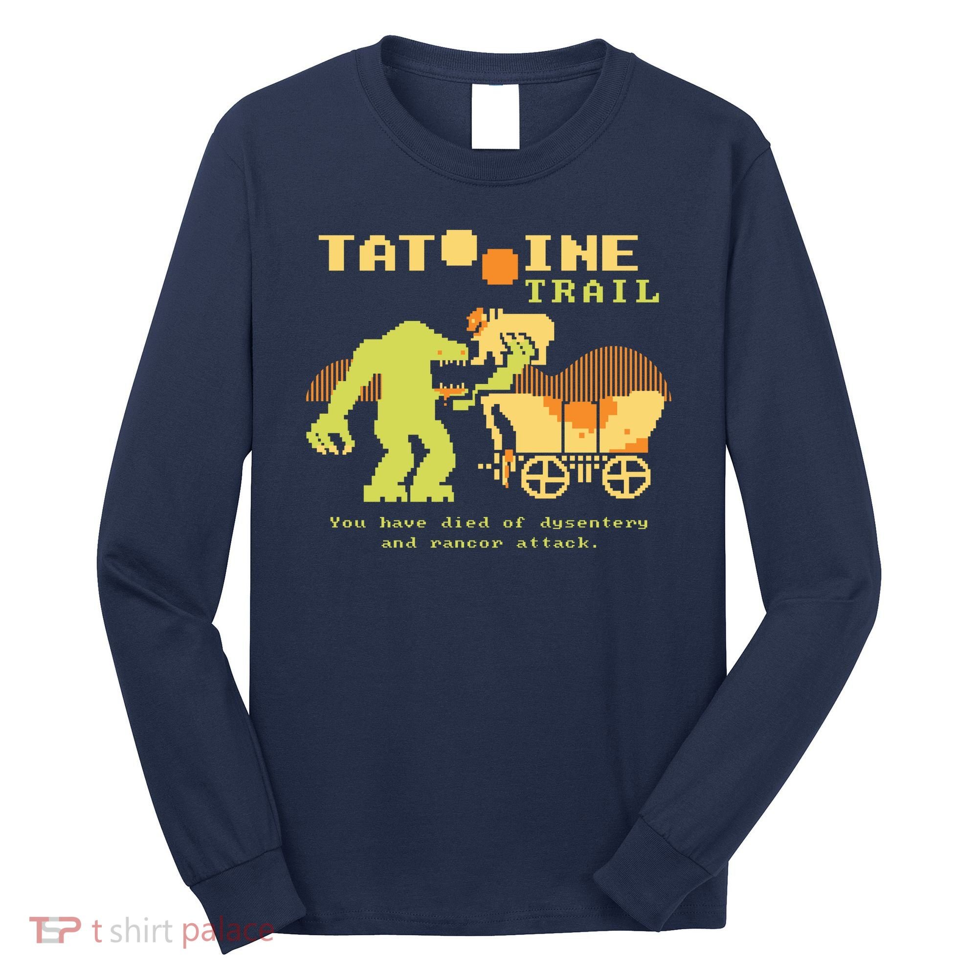 Tatoonie Trail Retro Gamer Long Sleeve Shirt