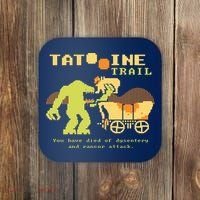 Tatoonie Trail Retro Gamer Coaster thumb 0