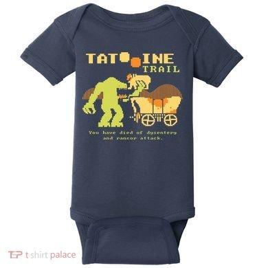 Tatoonie Trail Retro Gamer Baby Bodysuit