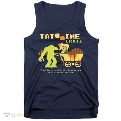 Tatoonie Trail Retro Gamer Tank Top
