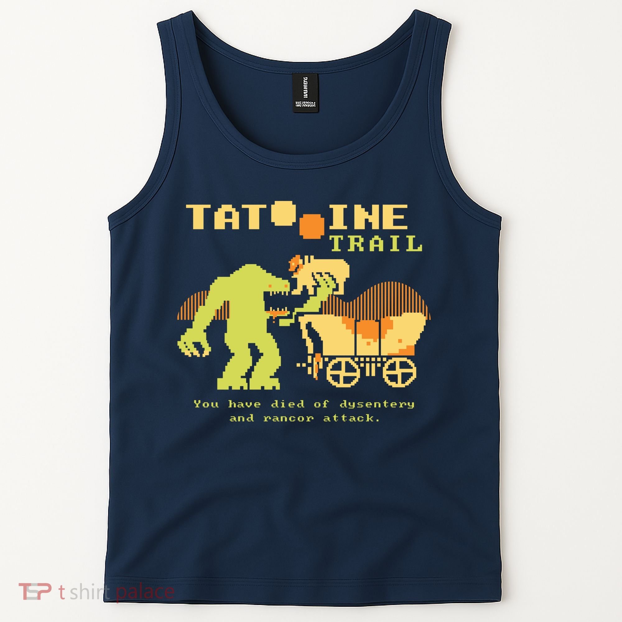 Tatoonie Trail Retro Gamer Tank Top
