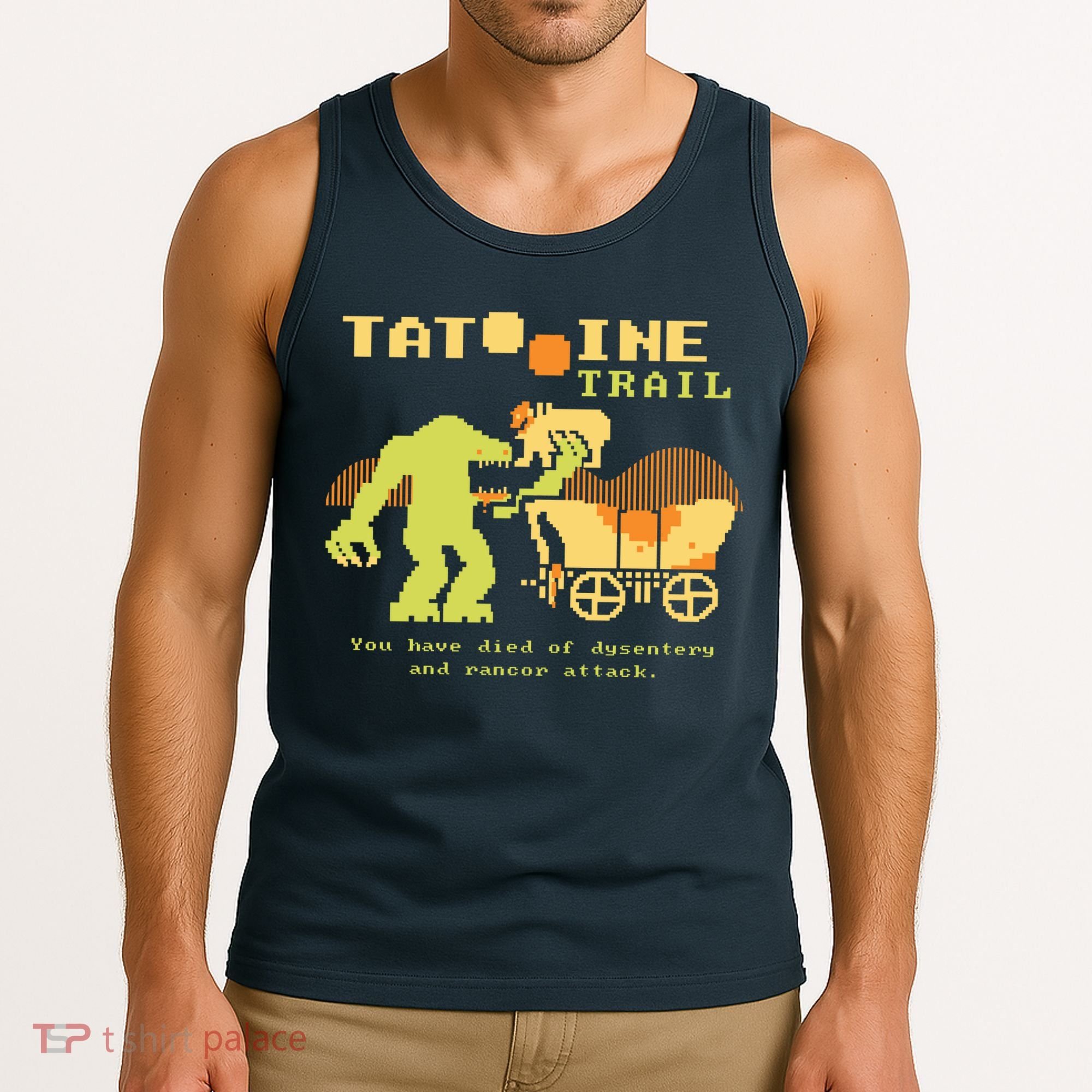 Tatoonie Trail Retro Gamer Tank Top