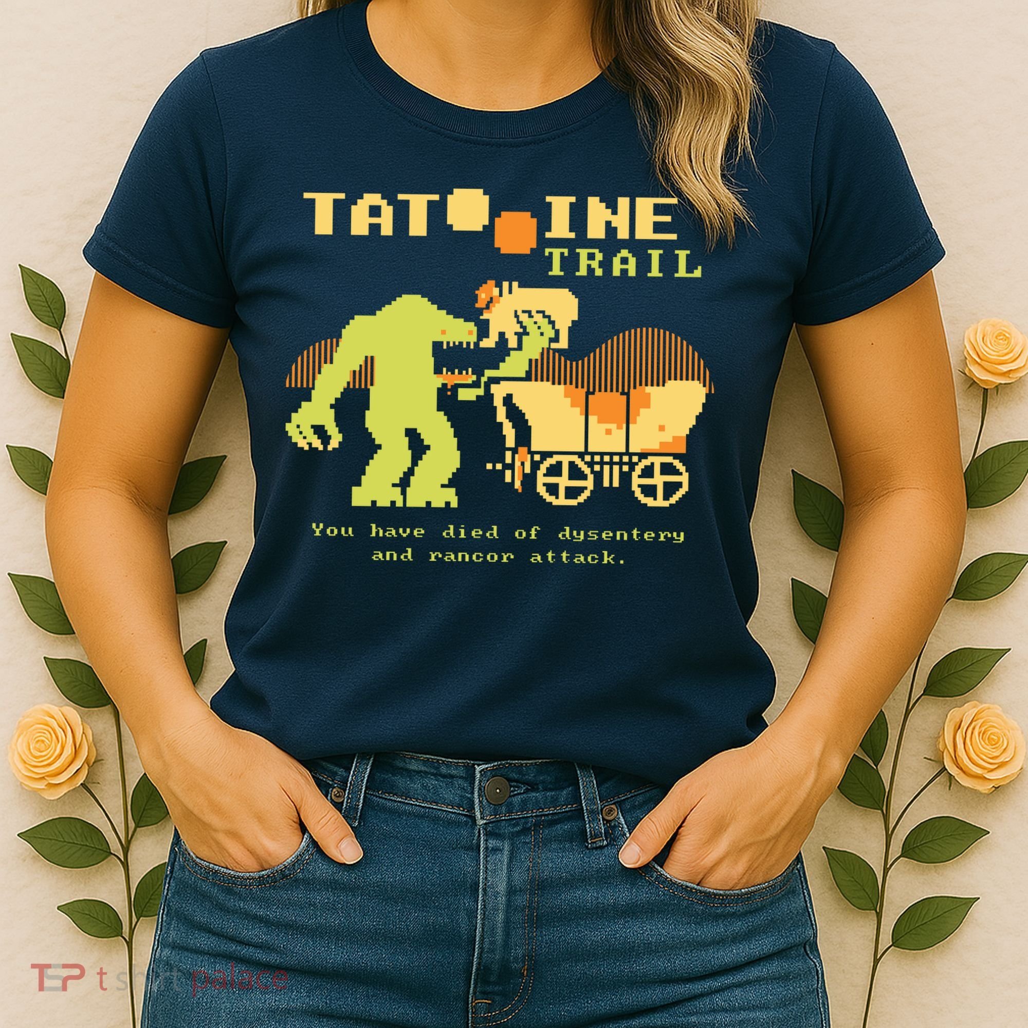 Tatoonie Trail Retro Gamer Women's T-Shirt
