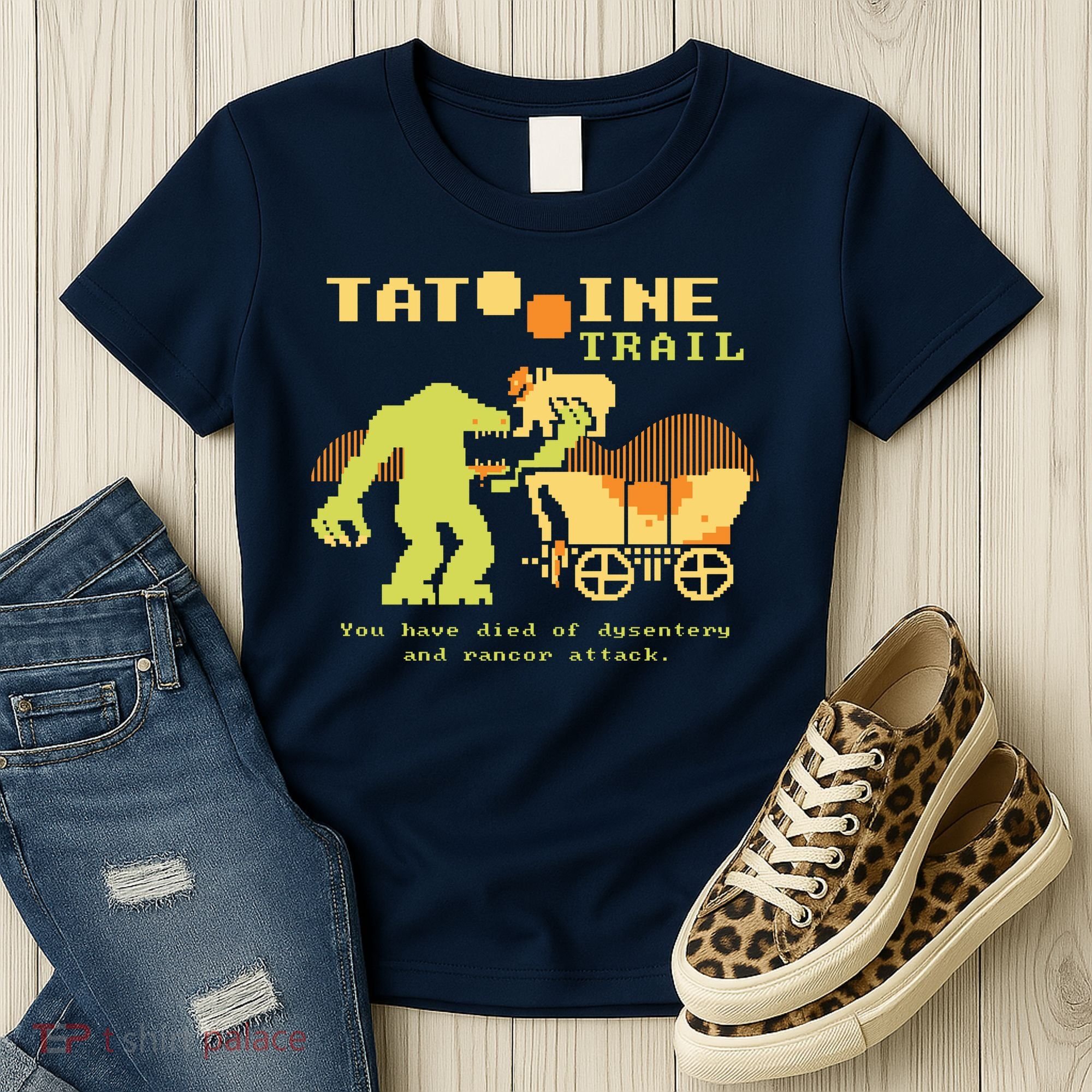 Tatoonie Trail Retro Gamer Women's T-Shirt