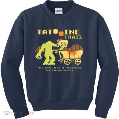 Tatoonie Trail Retro Gamer Kids Sweatshirt