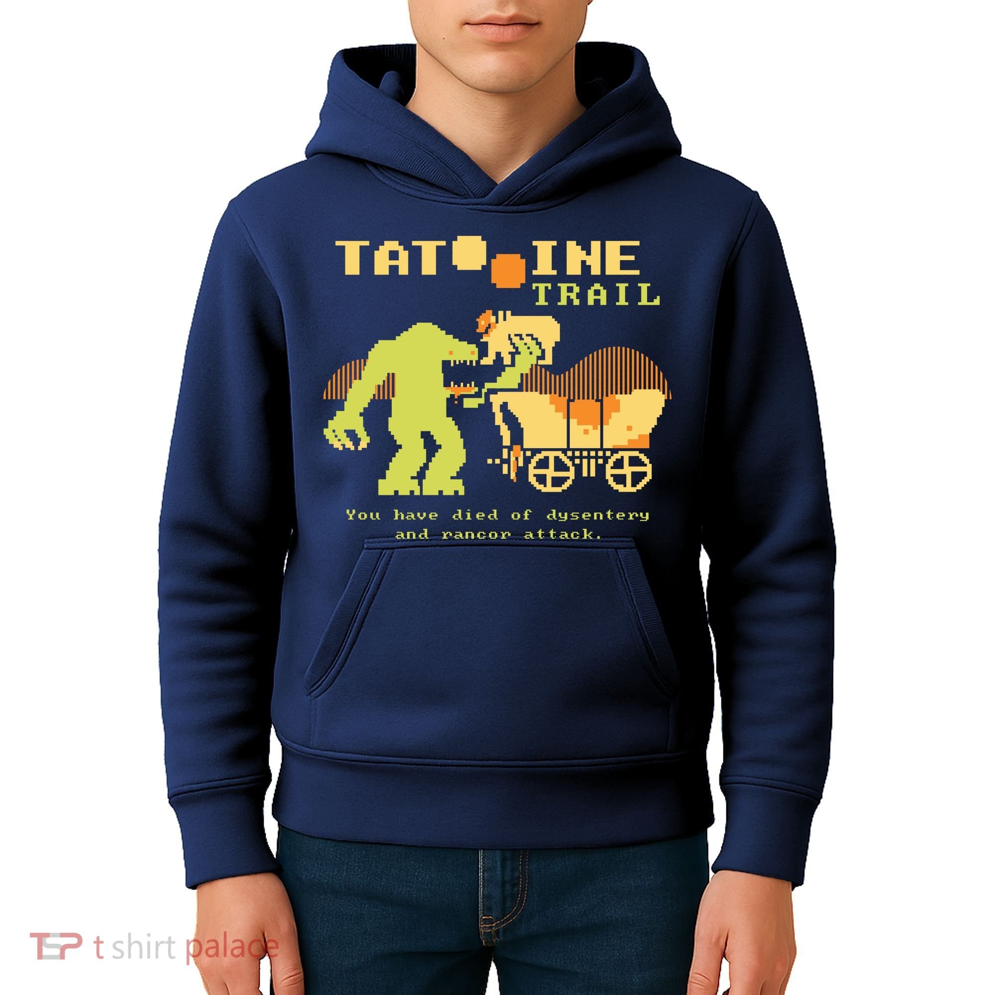 Tatoonie Trail Retro Gamer Kids Hoodie