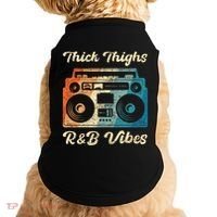 Thick Thighs R&B Vibes Doggie Tank thumb 0