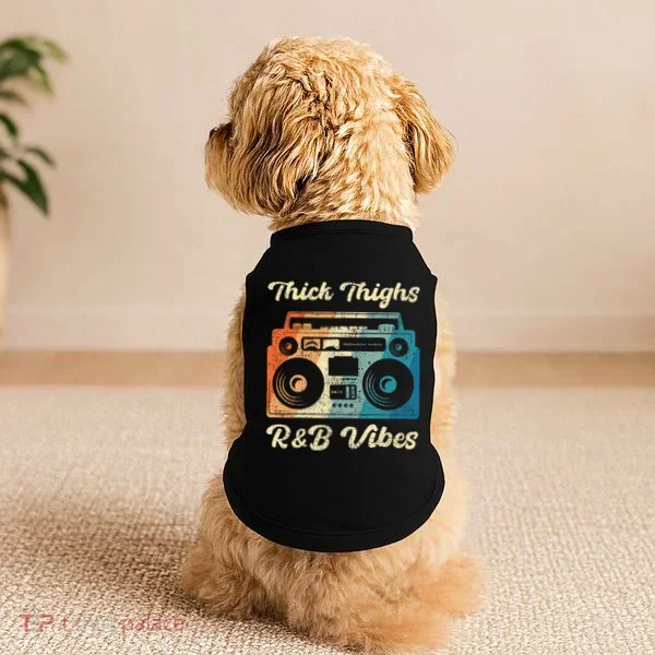 Thick Thighs R&B Vibes Doggie Tank