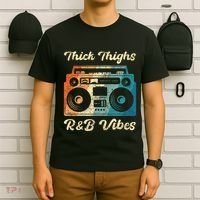 Thick Thighs R&B Vibes T-Shirt thumb 6